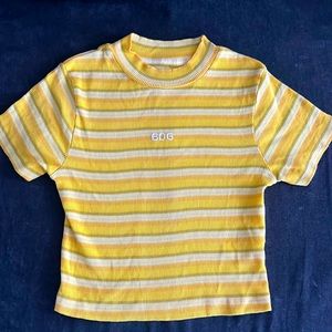Soft, stretchy and comfortable high neck cropped tee. Never worn.